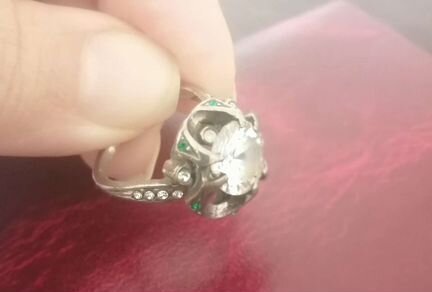 Кольцо перстень серебро