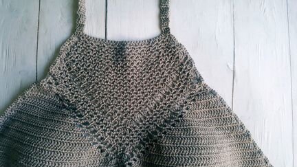 Кроп-топ крючком