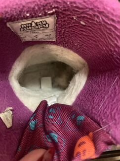 Сапоги детские зимние, на овчине, 25 размер, 15,5