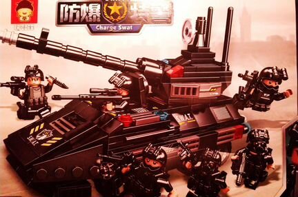 Конструктор танк новый