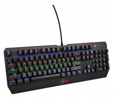 Игровая клавиатура hiper MK-3 rate чёрная (104кл