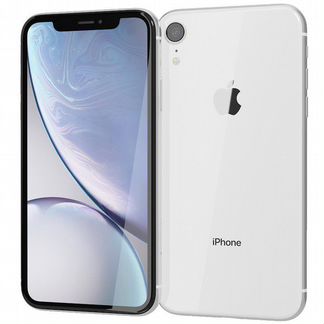 iPhone xr 64gb White как новый рст