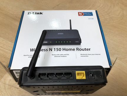 Wi-fi роутер D-Link N150 DIR-300, Ver.B6