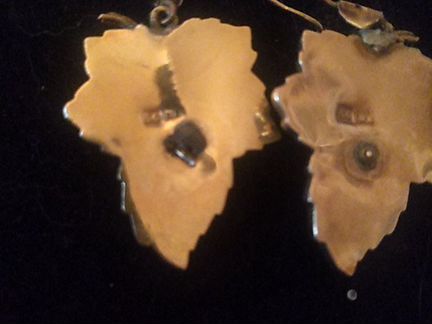 Серьги антикварные из дворца