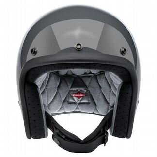 Культовый Шлем Biltwell Bonanza Storm Grey L Новый