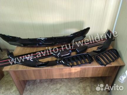 Лезвия сплиттер диффузор решетки крышки BMW G30