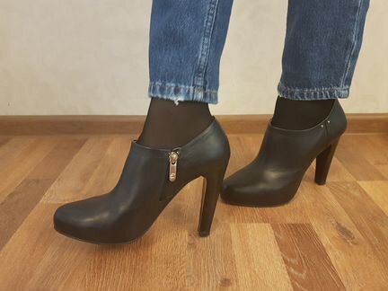 Продам ботильоны norma baker, кожа, Италия