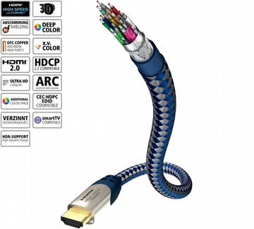 Hdmi Inakustik 00423007 Premium 0.75 метра