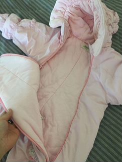 Новый демисезонный комбинезон на девочку 68 рр