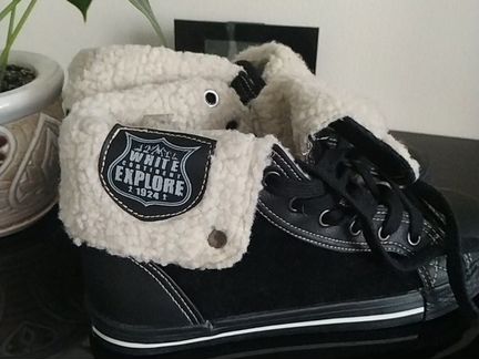 Теплые кеды