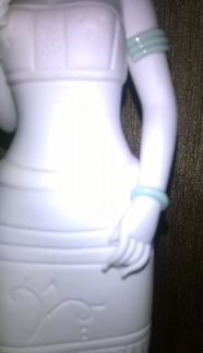 Статуэтка девушка китаянка с цветком винтаж