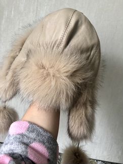 Шапка из песца