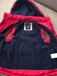 Жилет на флисе US.Polo assn 4-5 лет