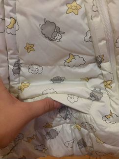 Зимний конверт для новорожденных