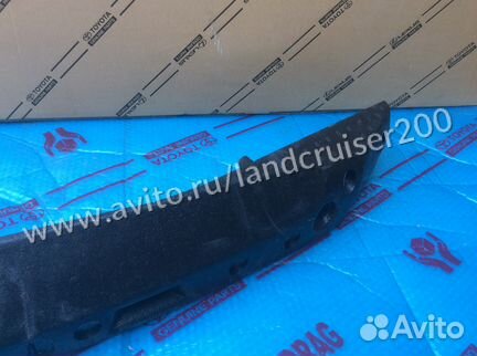 Абсорбер переднего бампера land cruiser 200 2016