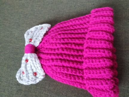 Шапки для девочки 1-1.5 год