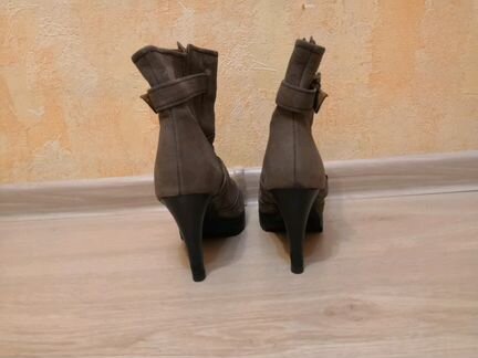 Ботильоны baldi кожаные