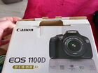 Зеркальная фотокамера Canon eos 1100D объявление продам