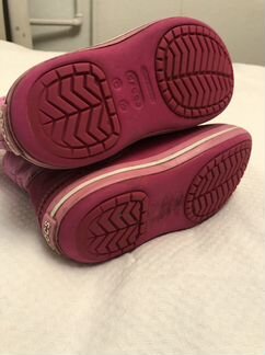 Сапоги Crocs, детские утепленные c12, 29размер