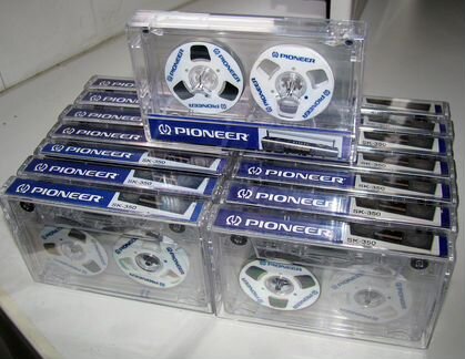 Аудиокассеты с катушками бобинками Pioneer