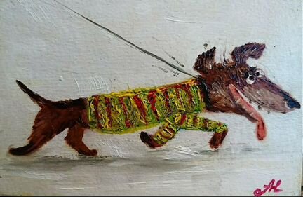 Открытка ручной работы