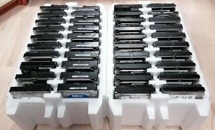 Серверные, ноутбучные и обычные HDD