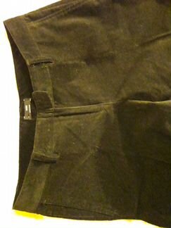 Новые бархатные брюки, размер 44-46