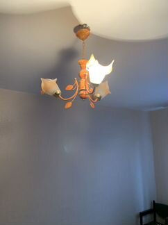 Люстра с 2-мя бра