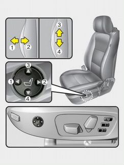 Поясничная поддержка BMW(подпор, опора, лордоз)