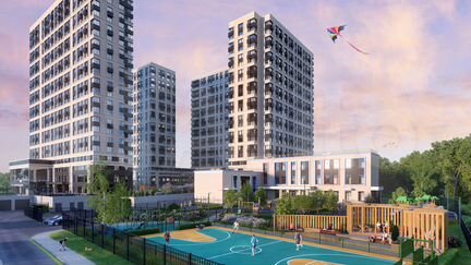 1-к апартаменты, 37.9 м², 18/22 эт.
