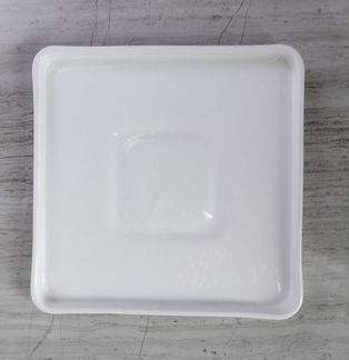 Горшок квадратный, керамический, 3 литра