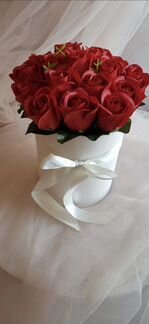 Букет из мыльных роз