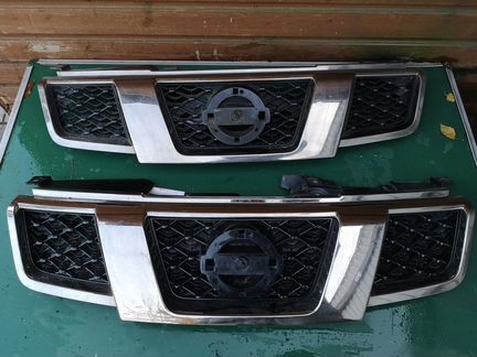 Nissan x-trail t31 решетка радиатора рестайлинг