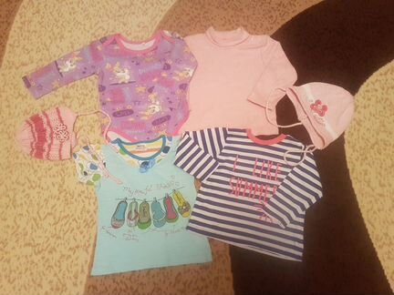 Большой пакет для девочки рост 86-92