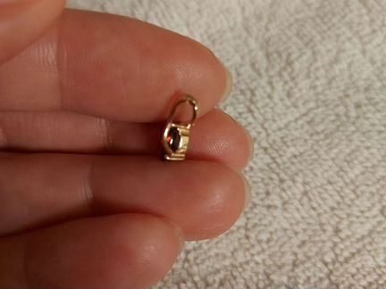 Золотая подвеска