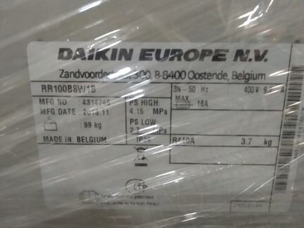 Кондиционер б/у Daikin RR 100B8W1B - 10кВт на 100м