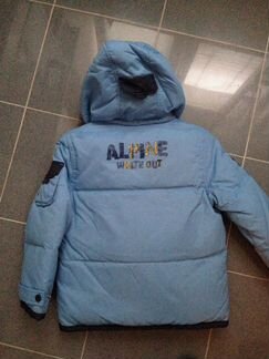 Куртка детская с мехом и капюшоном (5-6 лет)