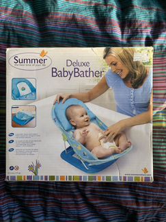 Лежак для купания Summer Infant Deluxe Baby Bather