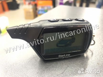 Брелок для сигнализации StarLine B9 черный с жкд