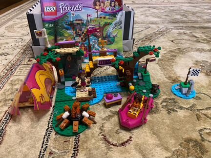 Лего lego Friends 41121 Спортивный лагерь: сплав