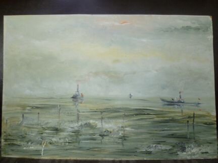 Картина маслом. Тулькес С.Г