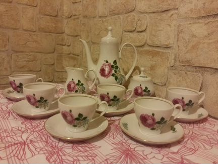 Kahla кофейный сервиз винтаж