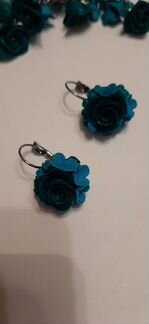 Комплект браслет и серьги