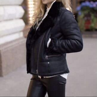 Дубленка женская натуральная 42-44