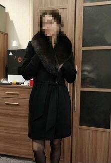 Зимнее шерстяное пальто