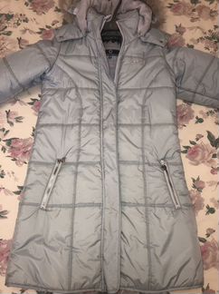 Пальто зимнее Gusti для девочки рост 152 10-12 лет