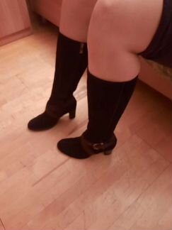 Сапоги зимние натуральные