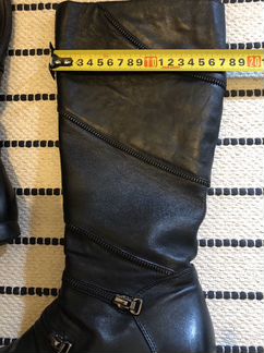 Сапоги кожаные весна-осень разм 37