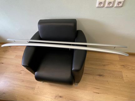 Audi avant A6 RS6 C7 рейлинги на крышу сатиновый м