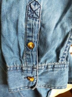 Джинсовая рубашка H&M